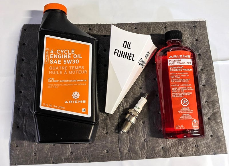 Ariens 72105100 5W-30 Snowblower Engine Maintenance Kit - Image 3